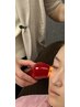 【シミケア◆毛穴掃除マスク+美顔器(美白モード)】(40分)¥4400→