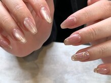 リッシュ(RICHE)/リボン×マグネットネイル