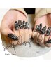 【長さが欲しい方】スカルプ＋フルアート１0本orパーツは10個までOK!14,500円