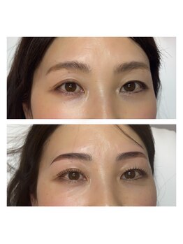 ネイルアンドアイラッシュサロン マーブル(marble)/まつ毛と眉毛のセット♪