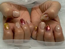 シェリ バイ リッシュ(Cheri by RICHE)/インクフラワーネイル