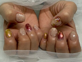 シェリ バイ リッシュ(Cheri by RICHE)/インクフラワーネイル