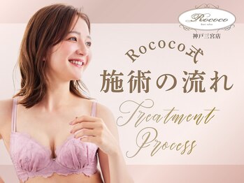 ロココ 神戸三宮店(Rococo)/バストアップ施術流れ