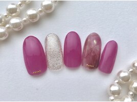 秋色ニュアンスネイル