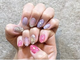 【パラジェル】ぷくぷくフラワー