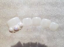 ネイルフロンティア 吉祥寺(NAIL FRONTIER)/ミラーでかパールフット6980円