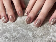 ティンク港南台 アイラッシュアンドネイル (Tink eyelash&nail)/パラジェル　フラワーネイル