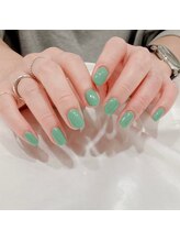 ネイルサロン アビー グランデュオ蒲田店(abbie)/グリーン￥6040