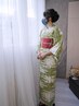 浴衣着付け+ヘアセット10時～19時《5500円》セットサロンで同時に着付も可♪