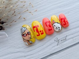 おばあちゃん二人組ネイル
