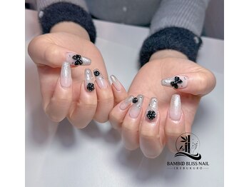 バンブーブリス 池袋(BambooBliss)/ラメグラデーションネイル