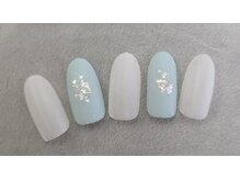 エムワイエスドットネイル(mys.nail)/マットシェルネイル