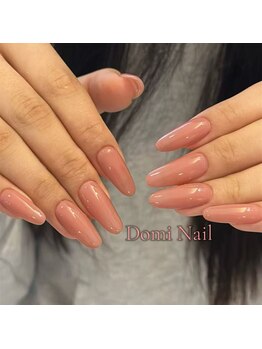 Domi Nail Salon 渋谷店　長さだし/持ち込み/フィルイン/ワンホン/ワンカラー長さだし＊