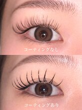 まつげパーマ/LEDマツエク/眉毛【LILY.A】【3月下旬 OPEN（予定）】/コーティングの良さ♪