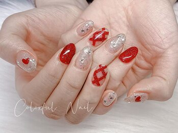 カラフルネイル 横浜(Colorful Nail)の写真/人気No.1【定額デザイン¥5980☆】都内ネイルサロン経験オーナーが提案する,トレンド感満載のショートネイル