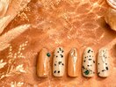 ダルメシアン×ベージュ