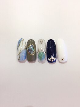 エトワール 大垣店(Etoile)/タイダイネイル