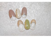 ブリオン 六本松店(Bullion)/ラインストーンネイル