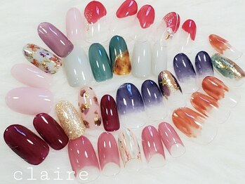 クレール(claire)/定額シンプルアート¥5500