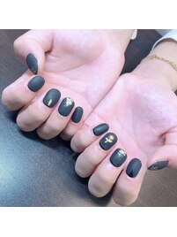 黒マットnail
