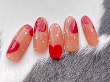 ターラ(Tara)/バレンタインネイル