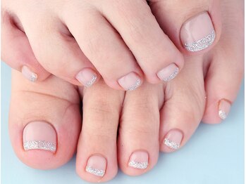フラッシュネイル SORIO宝塚店/フット◇シンプルプラスコ-ス