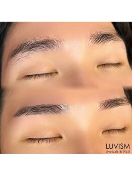 ラヴィズム アイラッシュ アンド ネイル (LUVISM)/アイブロウWAX★ 担当:MAYA