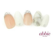 アビー 目白店(abbie)/ガラスフレンチリボン ¥13739