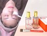 【顔WAX＋ララピール(全顔)】頭皮ケア+美容液+UVケア付◎即艶肌♪ ￥16,300
