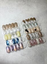 ファーストネイルアンドアイラッシュ(1st NAIL&eyelash)/シンプルデザイン定額¥6900