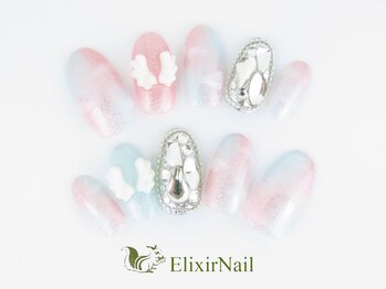 エリクサーネイル 池袋(Elixir Nail)/定額bカジュアル/クーポン使用