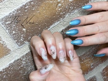 ザネクストキタホリエ(The Next...kitahorie)の写真/[潤いワンカラ-orグラデ¥5000]シンプルの中にもこだわりある上品な指先へ♪圧倒的な技術力で納得の仕上がり