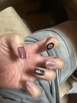 ミュウ(Miu)/花火ネイル