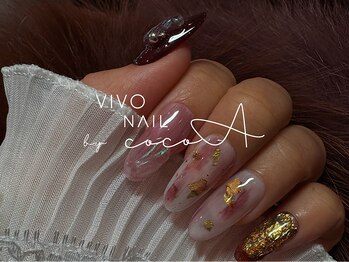 ココア(cocoA)/秋ネイル