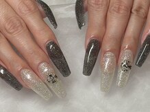 ビーアヴニール(B.Avenir)/10本長さだし＋フラッシュネイル