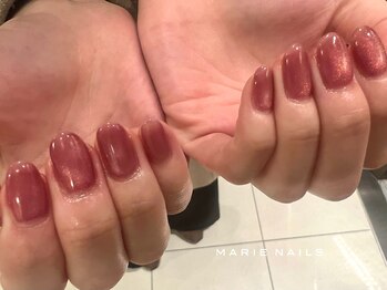 マリーネイルズ 心斎橋店(MARIE NAILS)/指名限定/4,000 赤 0205b