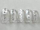 クリア花ホロシンプル¥4550