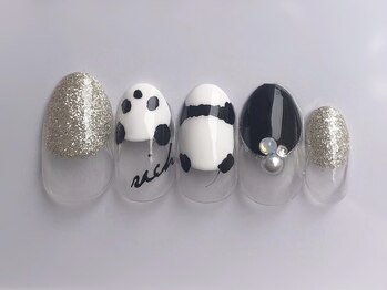 パンダネイル Pg エリンカネイル Erinca Nail By Abinto のフォトギャラリー ホットペッパービューティー
