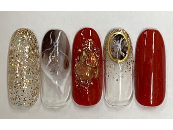 ディーネイル 京橋(D-nail)/12番　2020秋デザインコンテスト