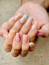 ネイルサロン ソル(Sol)/流行りのウネウネスカルプ