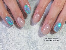カシュカシュ(Cache Cache)/アクアうるうるネイル
