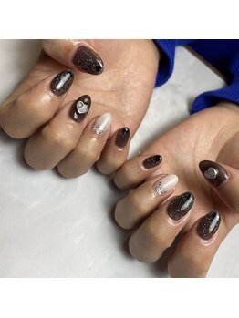 アンドエミニー エン ラボーテ(& EMINY 艶 la beaute)/バレンタインネイル