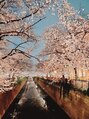 ステラ(.stella) 春は目黒川のお花見に毎年行きます♪
