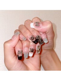 フレンチフラッシュグラデ