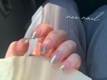 ニーネイル(nee nail.)の雰囲気（ミラーグラデでシンプルながらも洗練された大人の魅力UP♪）