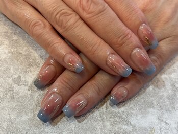 ガーデン ヘア&エステ&ネイル Garden/紫ネイル