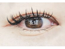 アンドエム(&M)/LEDエクステ　フラット180本