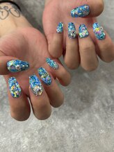 ラヴェル アール(La Bell R)/夏ネイル