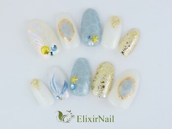 エリクサーネイル 池袋(Elixir Nail)/定額cやり放題/クーポン使用