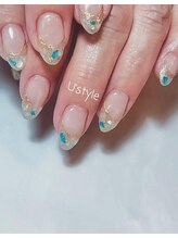 ユーズスタイル(U’style)/涼しげネイル